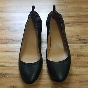 J Crew Factory Anya Block Heel - Sz 10.5